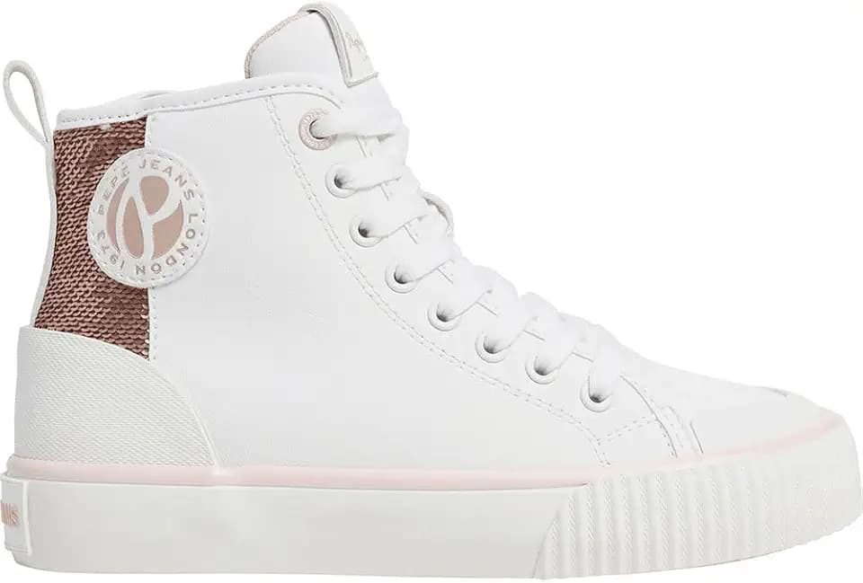 Pepe Jeans Turnschuhe Ottis Young weiß
