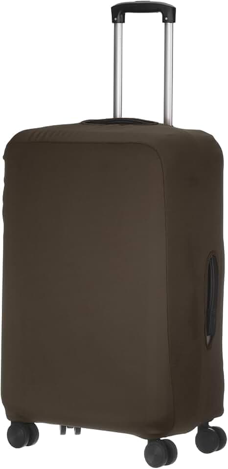 uxcell Travel Luggage Cover, Washable Suitcase Covers for Luggage Anti-scratch Suitcase Protector Elastic Baggage Protective, Fits 29-32 Inch Suit Case, Dark Brown
