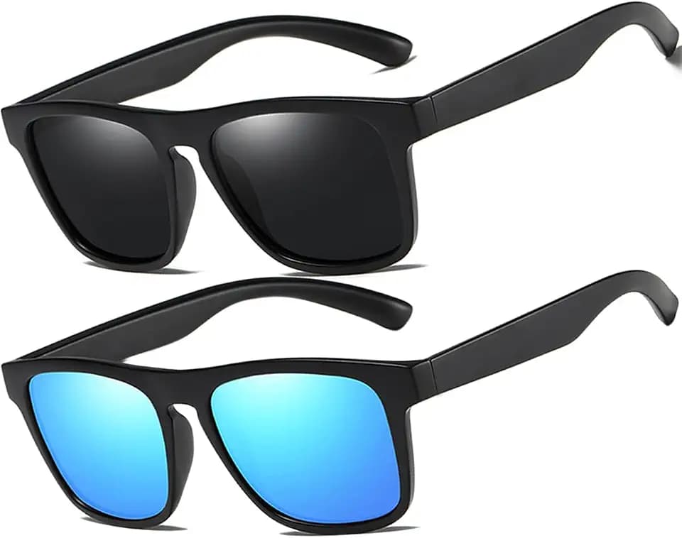 Polarisierte Sonnenbrille UV400 Retro Herren Damen Vintage