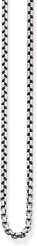THOMAS SABO Venezia-Kette geschwärzt 925 Sterlingsilber, Geschwärzt