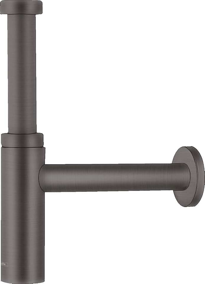 hansgrohe Siphon Flowstar S, Ablauf für Waschbecken, Brushed Black Chrome, 1.00