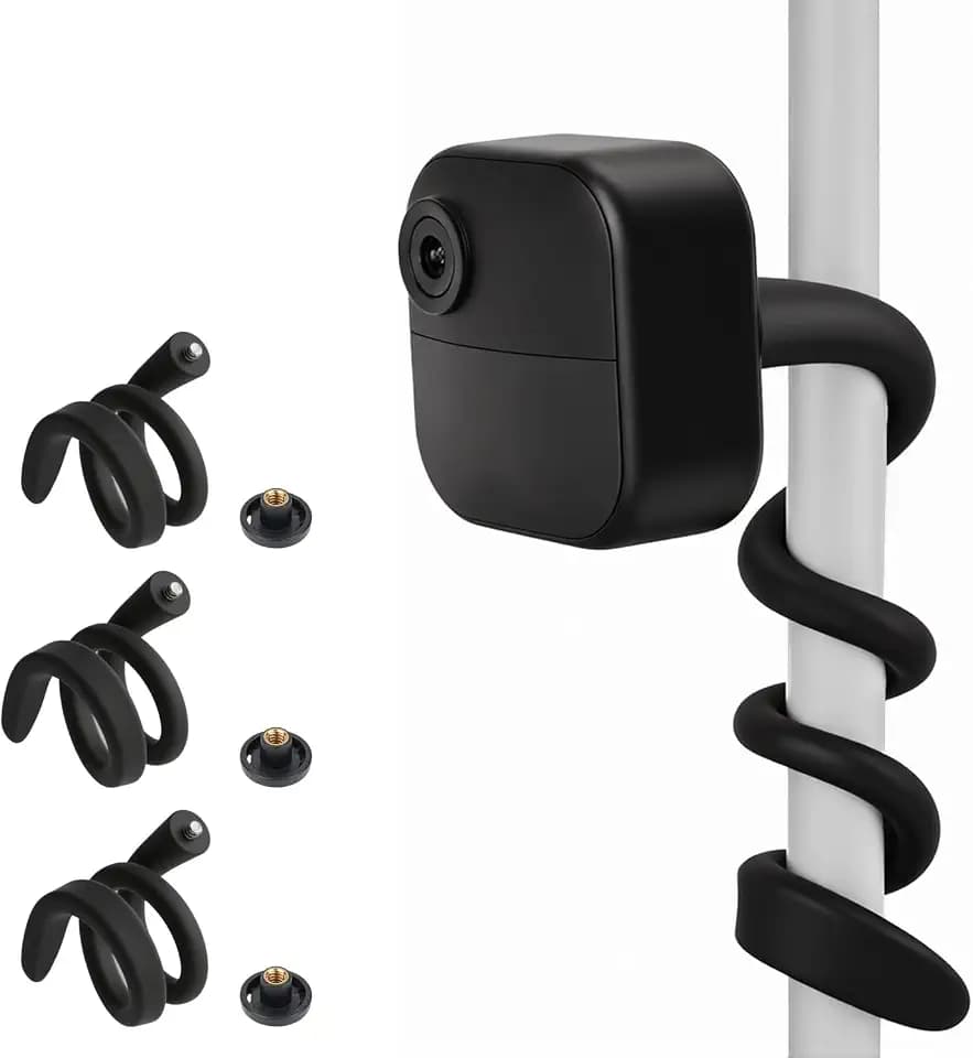 3Pack Flexible Twist Mount Compatible with Blink Outdoor 4 (4th Gen)/Blink Outdoor (3rd Gen)/XT2/XT,Blink Mini2/Mini,Adjustable Blink Camera Mount,Attach Your Blink Camera Anywhere-No Drilling