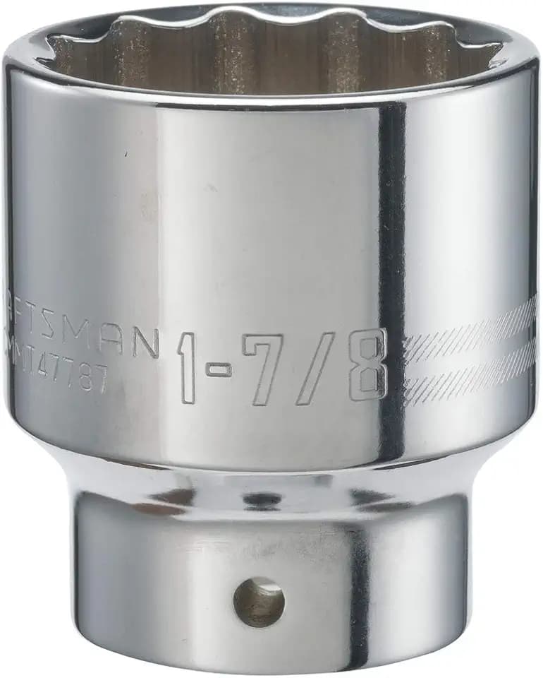 CRAFTSMAN Shallow Socket, SAE, 3/4-Inch Drive, 1-7/8-Inch, 12-Point (CMMT47787)