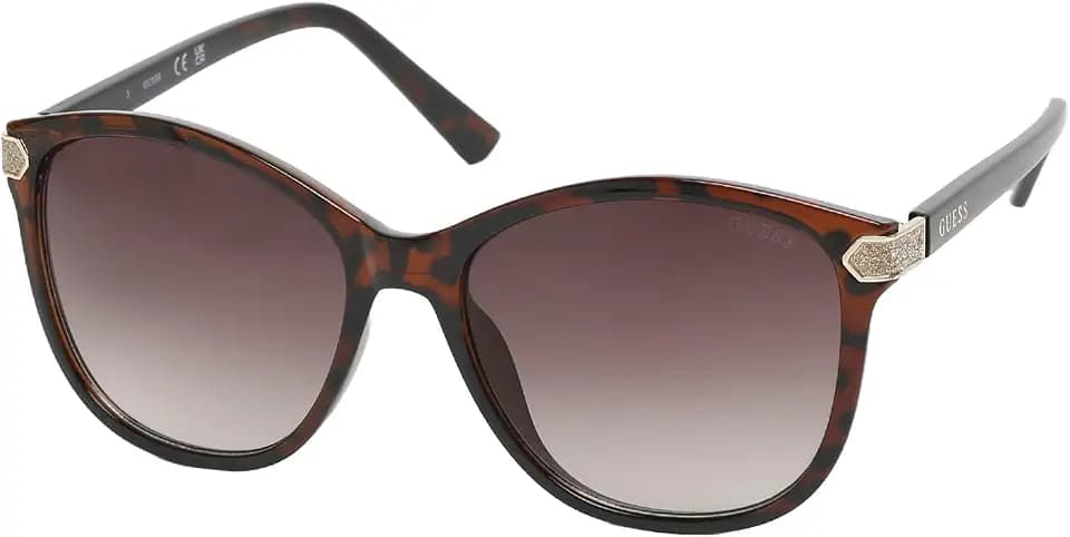 Guess Women's Sunglasses, Dark havana/Gradient brown