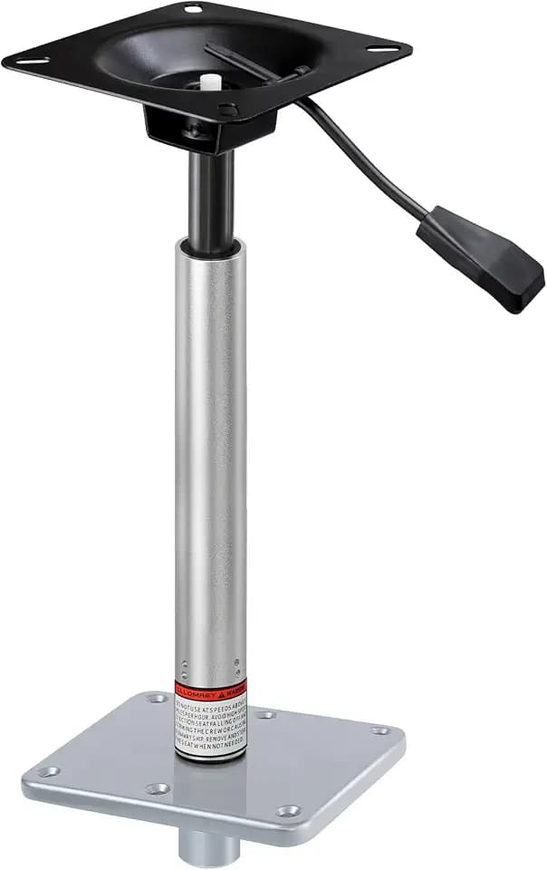 Adjustable Boat Seat Pedestal Kit w/ Lock in 3/4" Pin Post&Power Pedestal