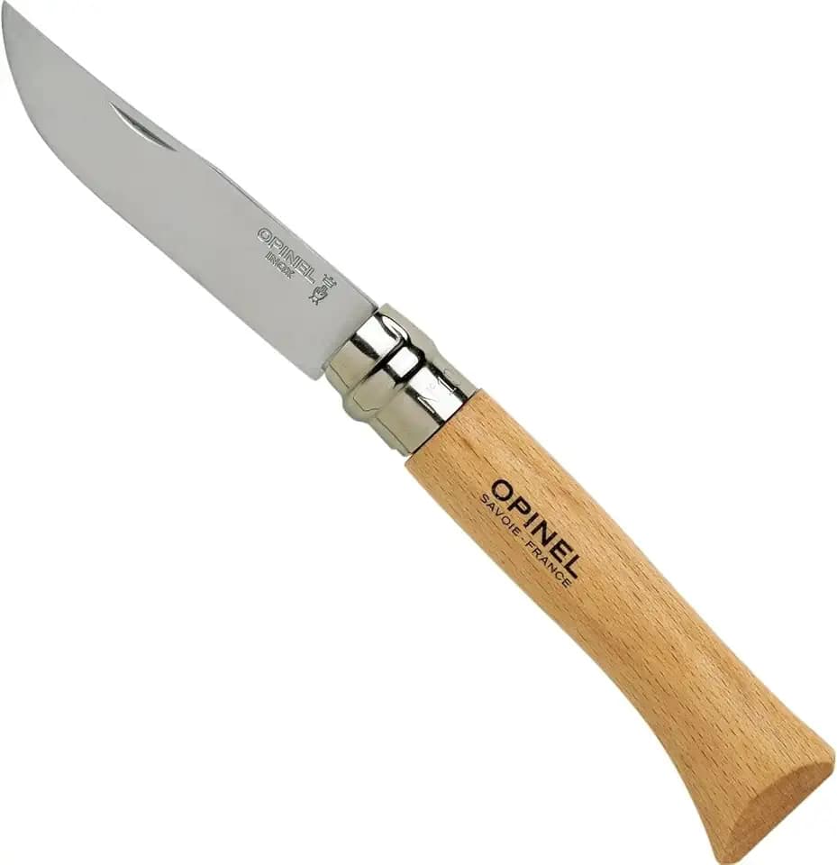 Opinel O123100 Taschenmesser, Aluminium, Braun, 10 cm