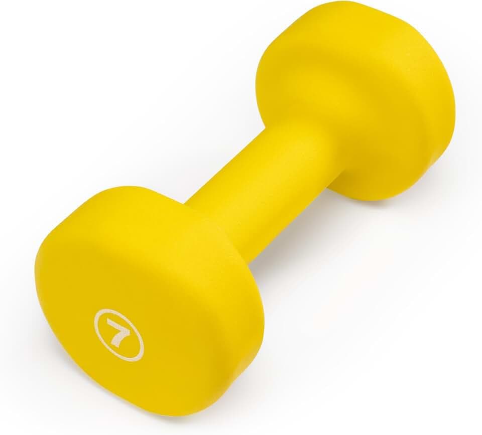 Marcy Colored Neoprene Dumbbell Hand Weights, Exercise Free Weights for Home Gym - Sold in Singles