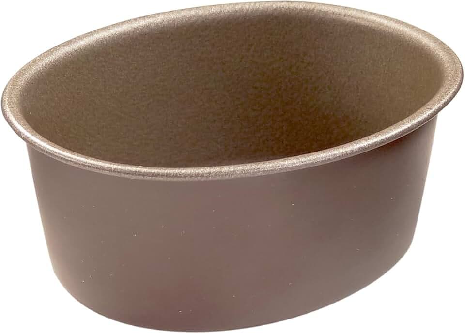 Gobel 271011 Box von 4 Aspic Oval Uni Antihaftbeschichtung, Brown
