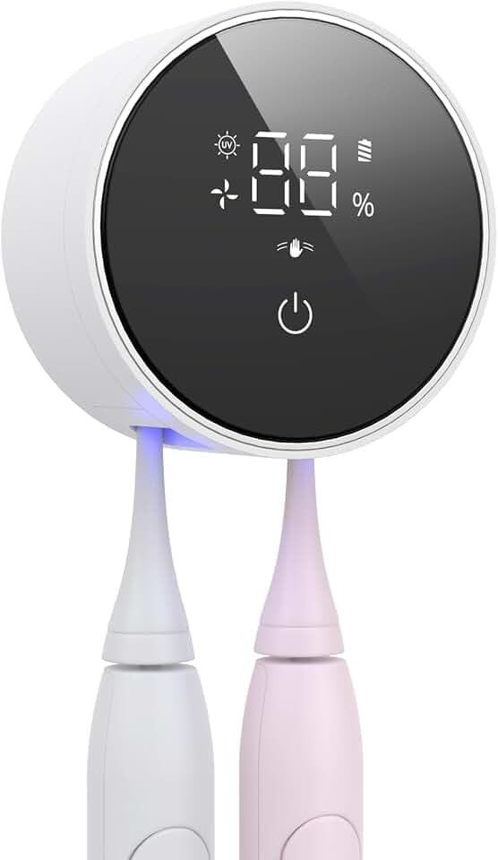 LifeBasis Elektrischer UV-Zahnbürstensterilisator mit 60 °C Trocknung