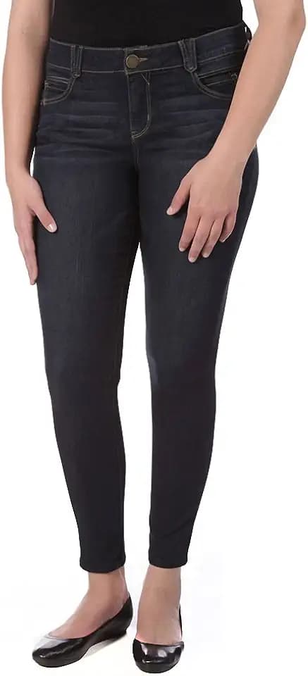 Democracy Women's Plus-Size Ab Solution High Rise Jegging