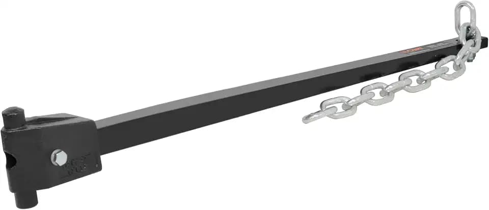 CURT 17337 Replacement Short Trunnion Weight Distribution Spring Bar, 28-3/8-Inch Long, 15,000 lbs. GTW