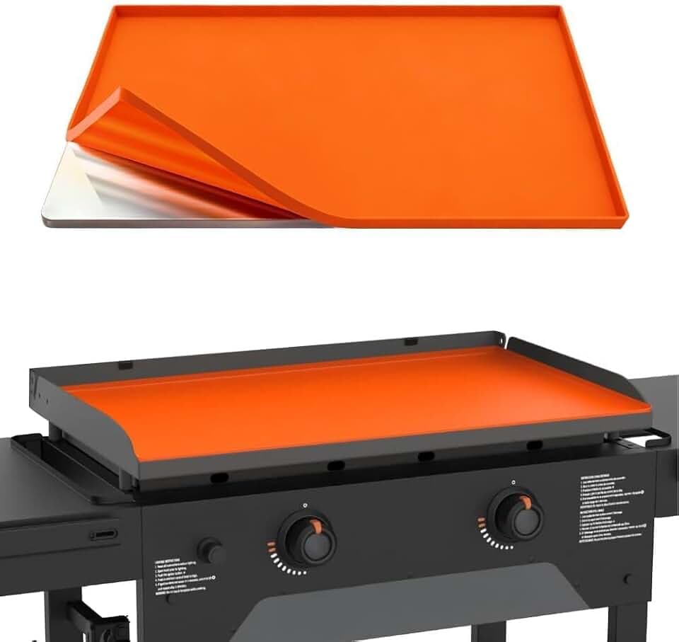 KITCHEN PERFECTION Silicone Griddle Mat Cover for Blackstone Grill 28 Inch