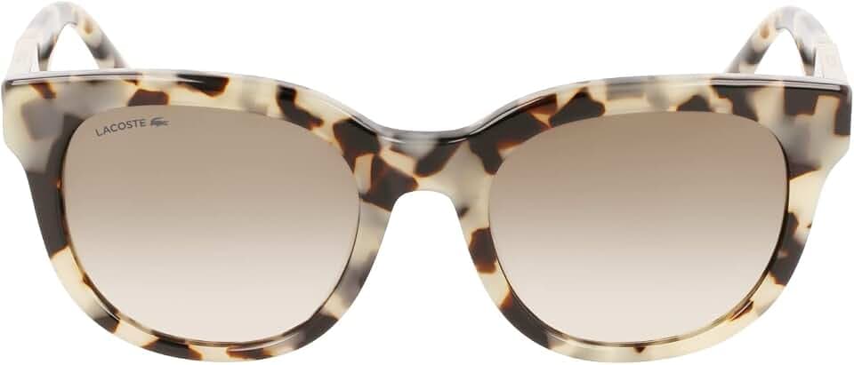 Lacoste L971S 230 Havana Sunglasses Woman Acetato, Oval, 52