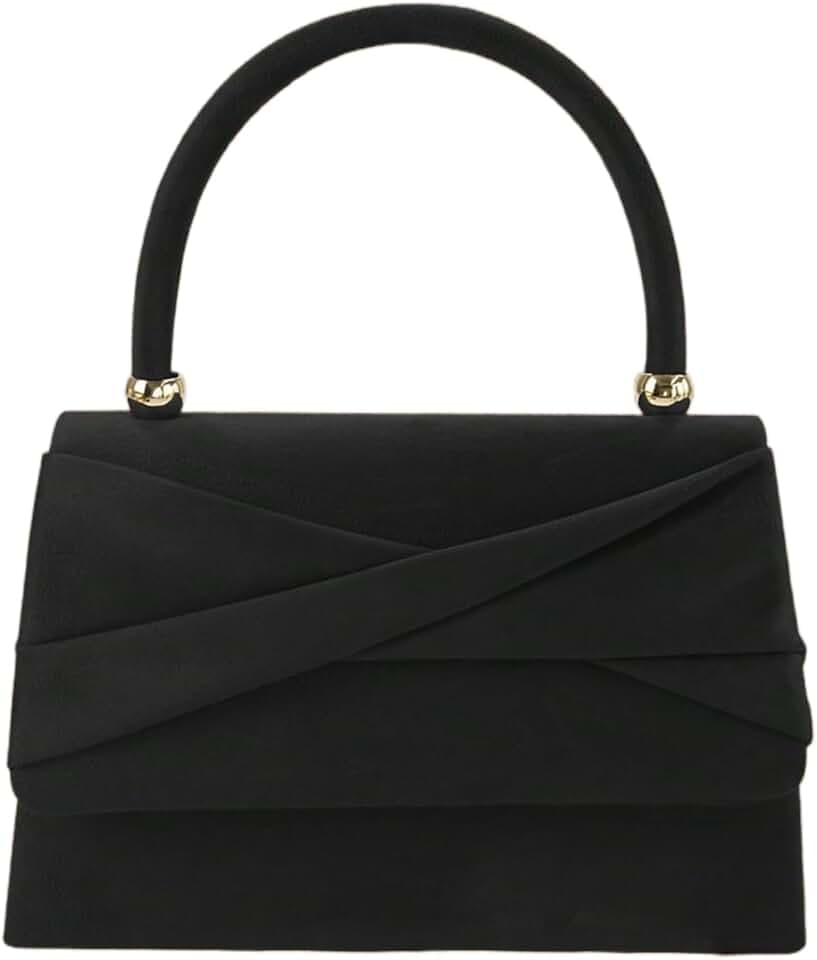 SHENHE Women's Top Handle Small Clutch Purse Handbag Crossbody Evening Bag