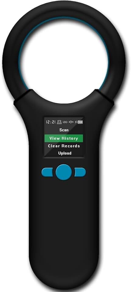 Smoostart BT Tierchip Lesegerät FDX-B/EMID,500 Datenupload PC/Handy MultiOS