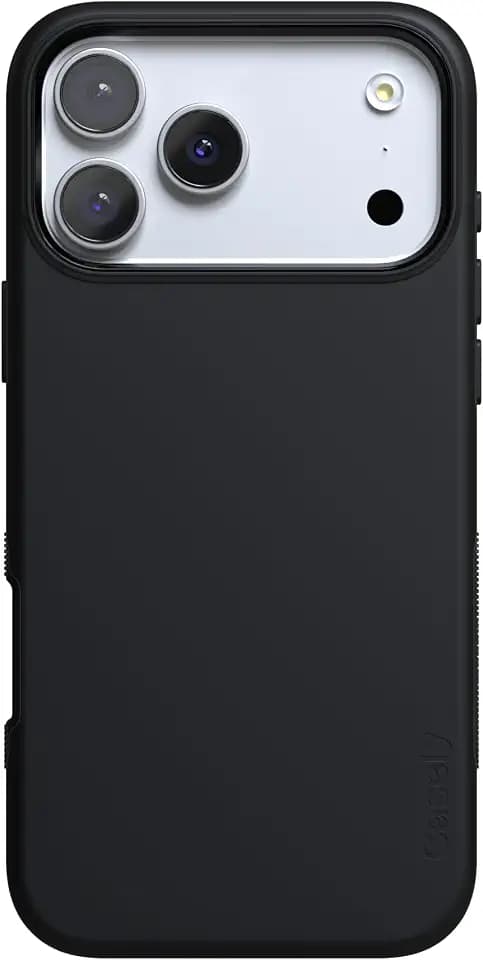 Casely iPhone 17 Pro Max Case | Black on Black | Bold Protective Design | Compatible with MagSafe