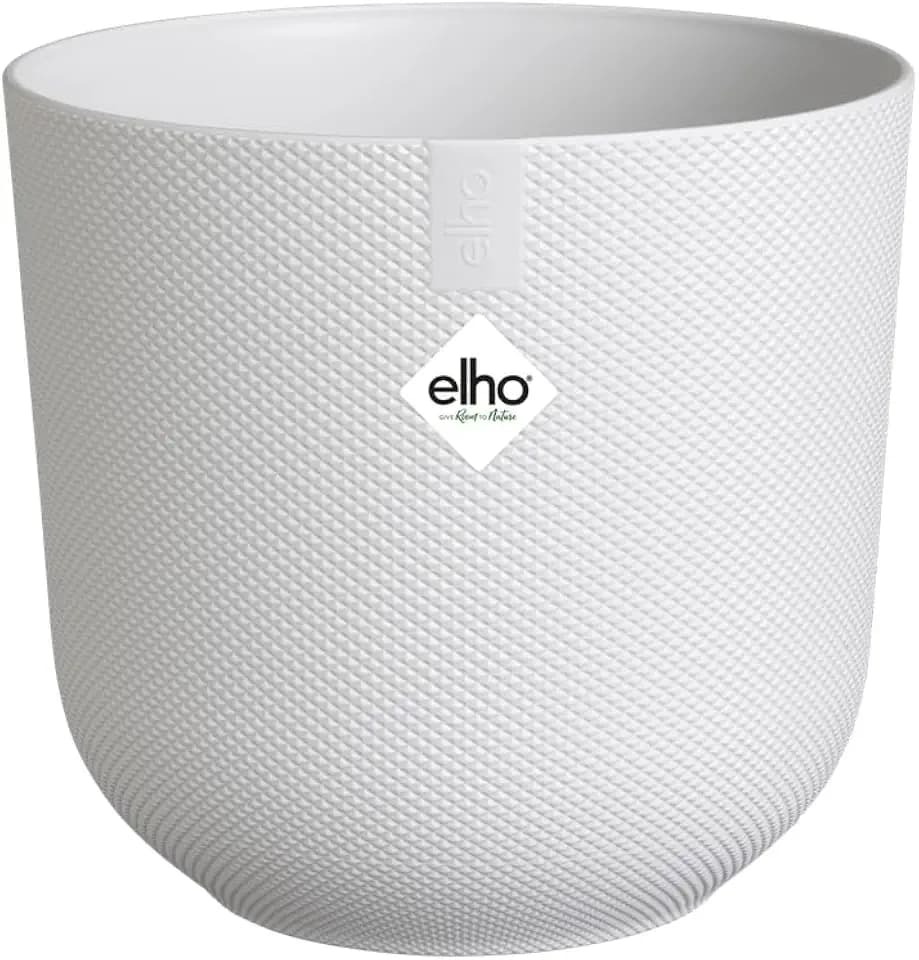 elho Jazz rund 19cm Blumentopf - Seidenweiß