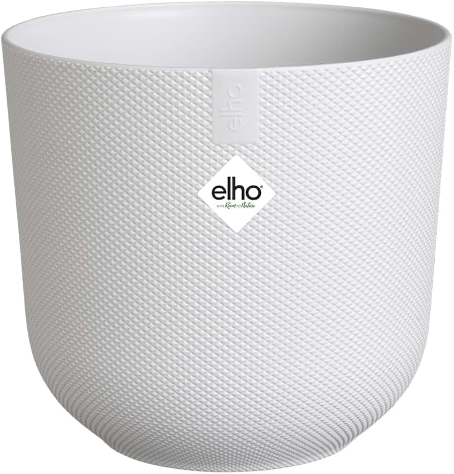 elho Jazz rund 26cm Blumentopf - Seidenweiß