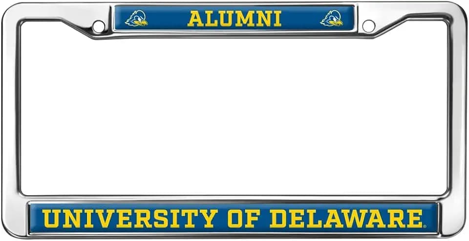 University of Delaware Alumni Logo Full Size Standard License Plate Metal