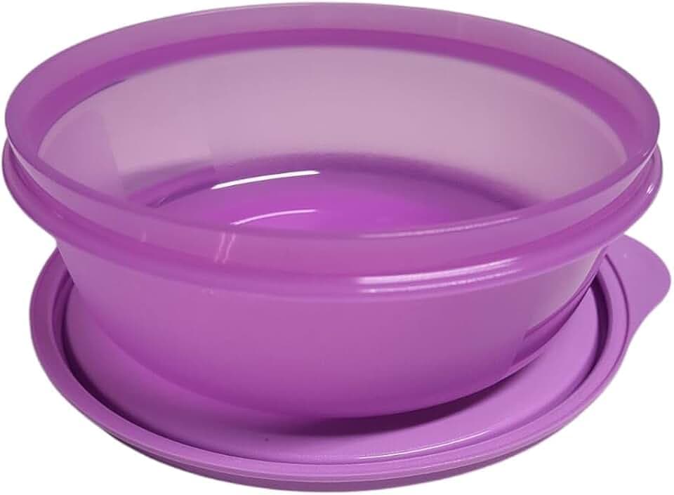 Tupperware Sommer Drops Schüssel mit Deckel auslaufsicher Hitparade Frischedrops 600ml 600 ml Frischhaltedose auslaufsicher luftdicht violett lila