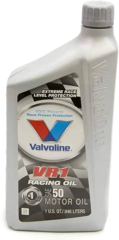 Valvoline HP 50W Racing Oil VR1 1 QT.
