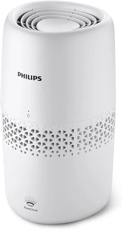 Philips Luftbefeuchter 2000, Weiß, für Räume bis 31 m2,