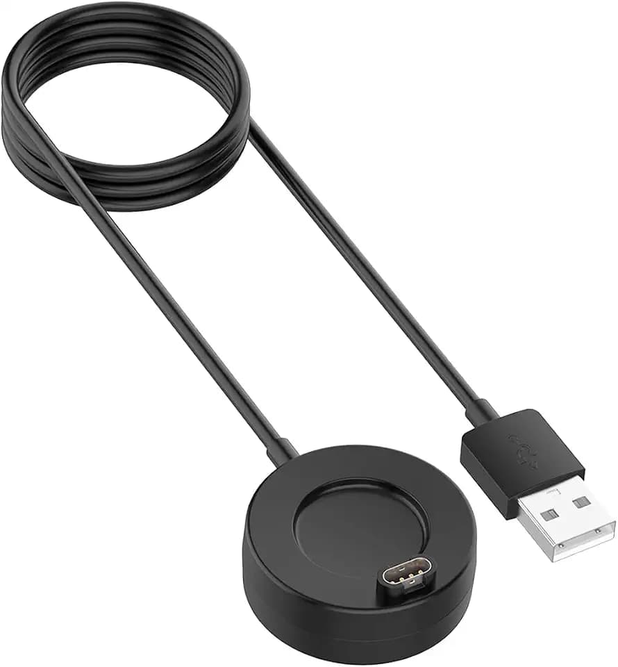 Charger for Garmin Forerunner 970 965 955 945 745 265 255 245 55 45, Approach S12 S40 S42 S60 S62 S70, Fenix 8 7 7S 7X, Vivoactive 6 5 4, Instinct 3 2 3X, Venu 4 3 3S 2 2S Plus Charging Cable