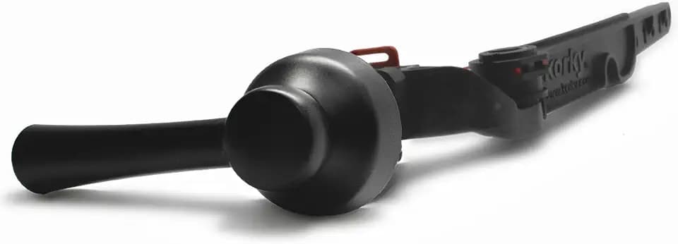 Korky Strongarm Universal Metal Toilet Handle & Lever in Matte Black - 6034