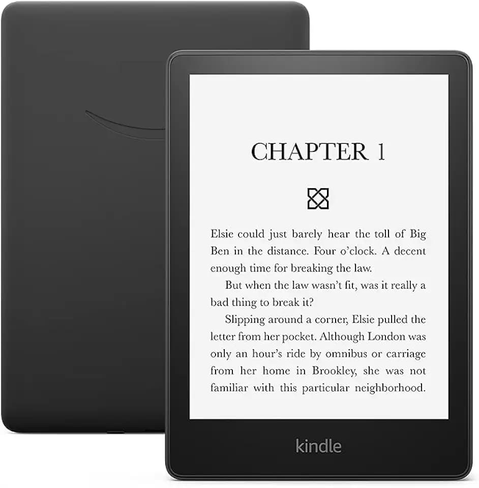Amazon Kindle Paperwhite (16 GB) – Now with a larger display, adjustable warm light, increased battery life, and faster page turns – Black