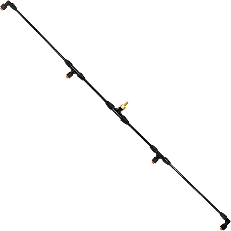 4-Nozzle Boom Sprayer Wand with 3/8" Brass Fitting