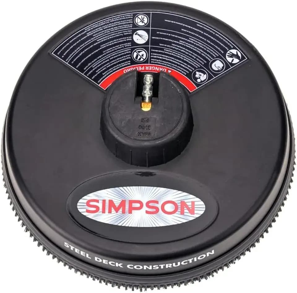 Simpson 15" Steel Pressure Washer Surface Cleaner, 2026 Version, 80299