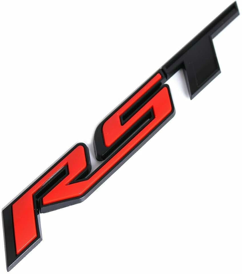 1Pc RST Emblem Letter 3D Badge Replacement for Silverado Tahoe Suburban Side Door Tailgate