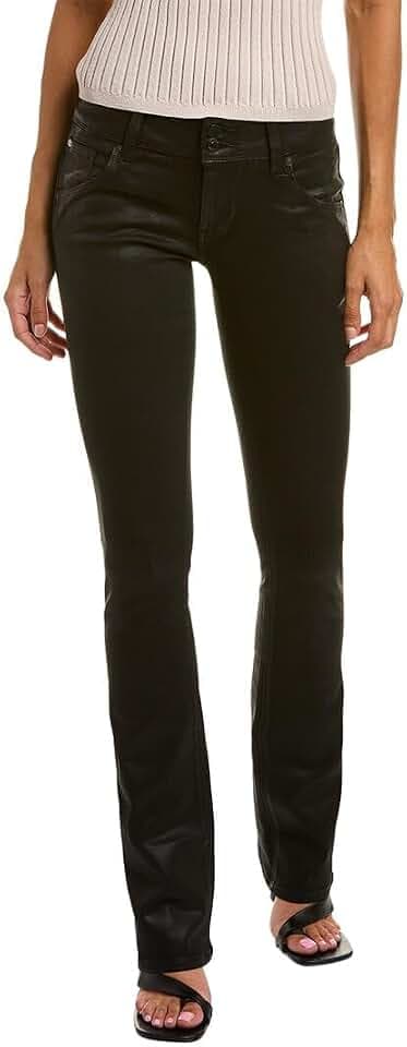 HUDSON Women's Beth Baby Bootcut Jean with Back Flap Pockets