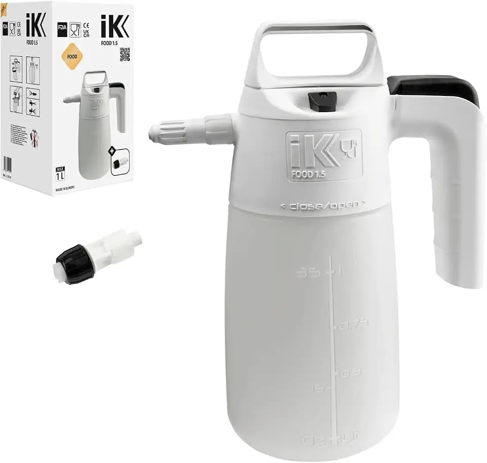 IK Food - Sprühgerät für Lebensmittel 1 l - CE- und FDA-Zertifikat