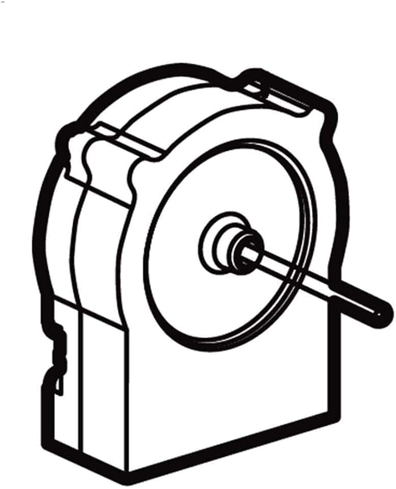 LG EAU63923603 Refrigerator Evaporator Fan Motor Genuine Original Equipment Manufacturer (OEM) Part