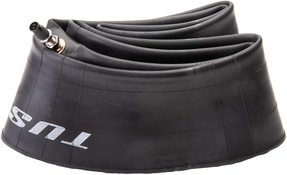 Tusk Heavy Duty 2mm Motorcycle Inner Tube Butyl Rubber Upgraded Replacement Tube 80/100x12