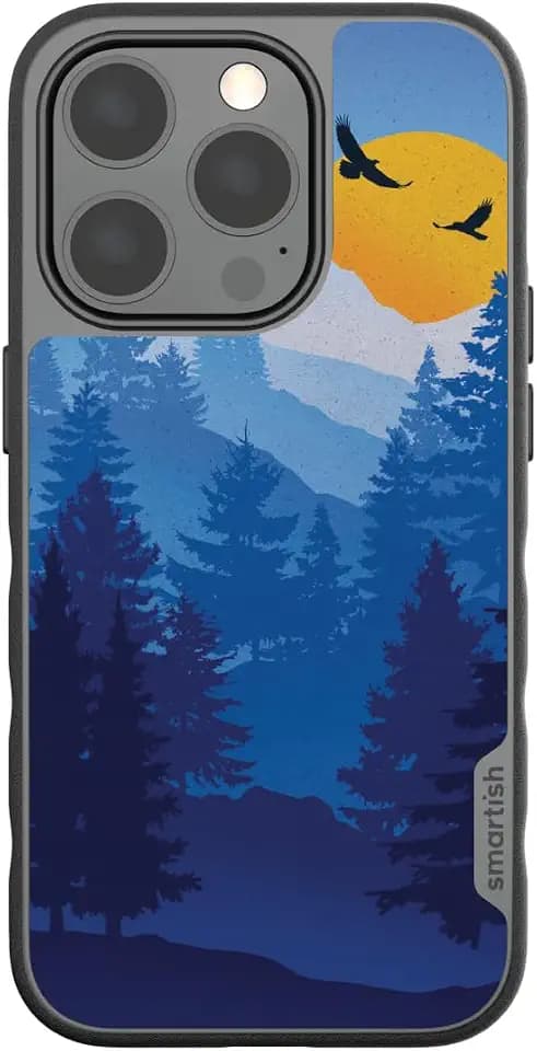 Smartish - SOO Serene - iPhone 14 Pro Slim Case - Gripmunk [Lightweight + Protective] Thin Cover - Fits iPhone 14 Pro