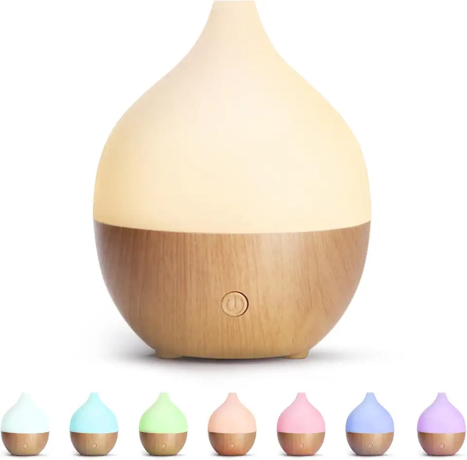 SALKING 100ml Aroma Diffuser Ätherische Öle Diffusor RGB Raumduft