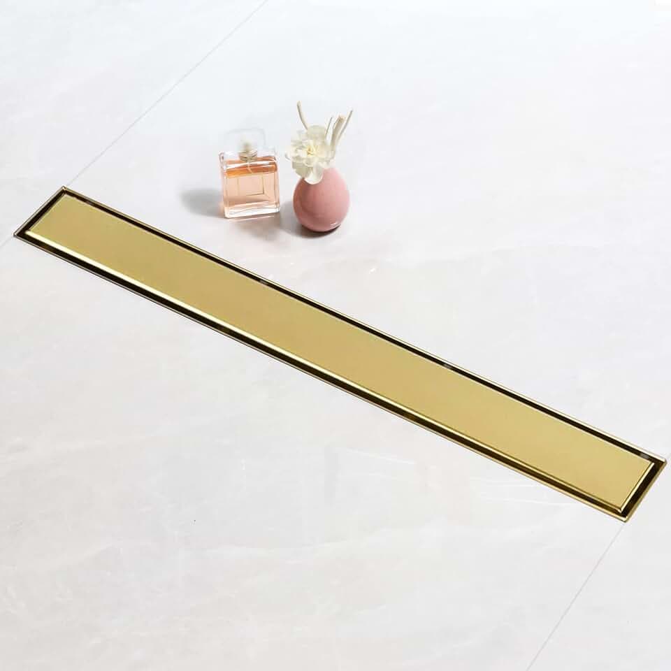 SaniteModar Duschrinne 80cm, Gold