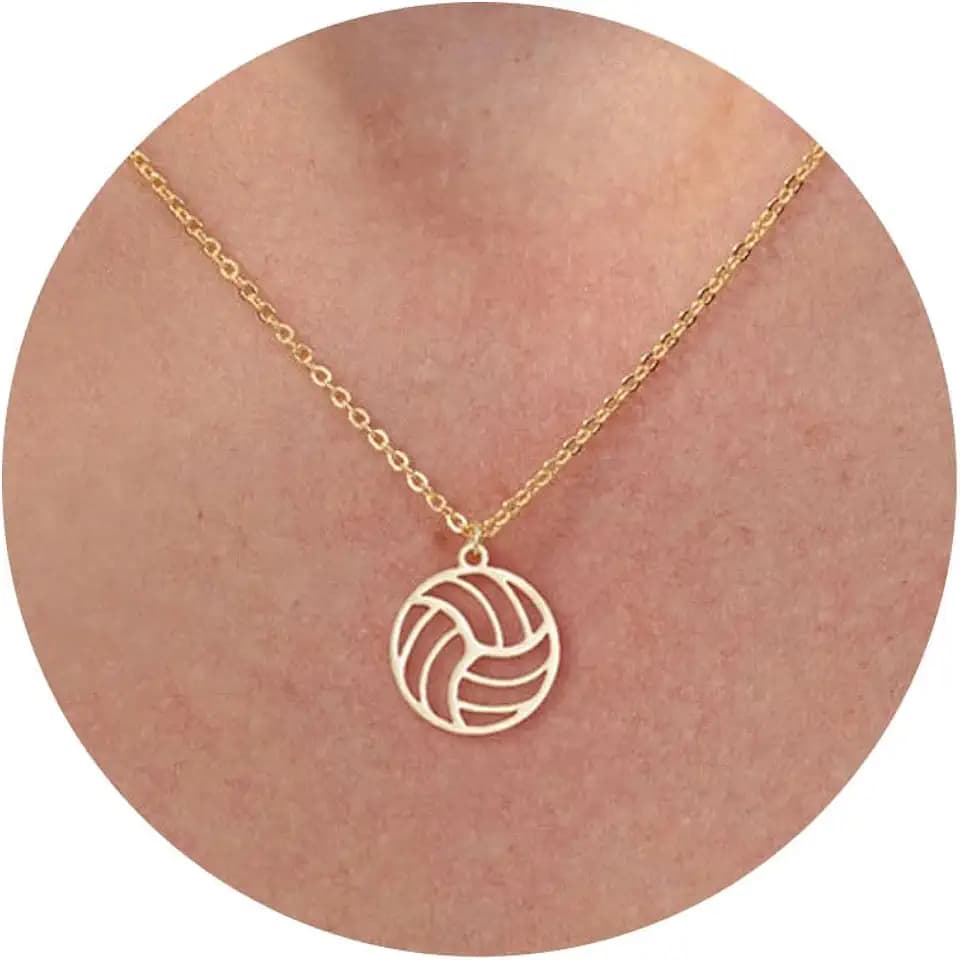 VRIUA Gold Necklace for Women, 14K Gold Plated Dainty Charm Necklace