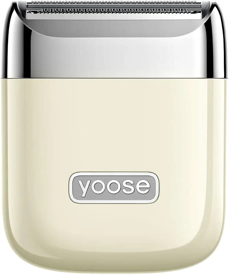 yoose Electric Razors for Women, IPX7 Unibody Bikini Trimmer for Women (USB-C, Trimmer Comb, Multi Shaving Modes), Portable Size, Porcelain White