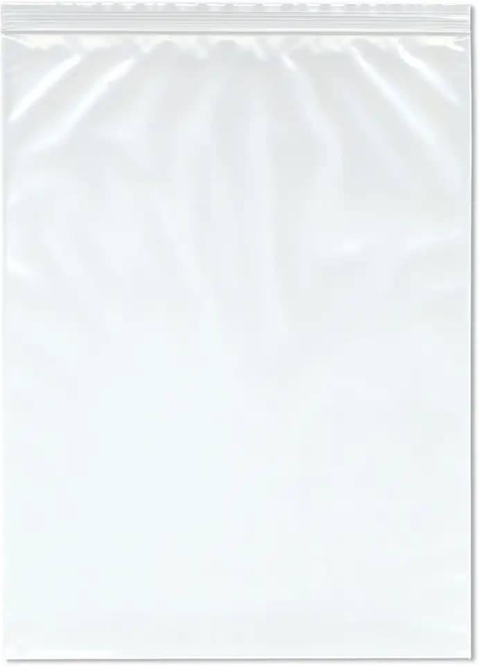 Plymor 12 x 16 inch, 4 Mil Zipper Reclosable Bags (Pack of 100)