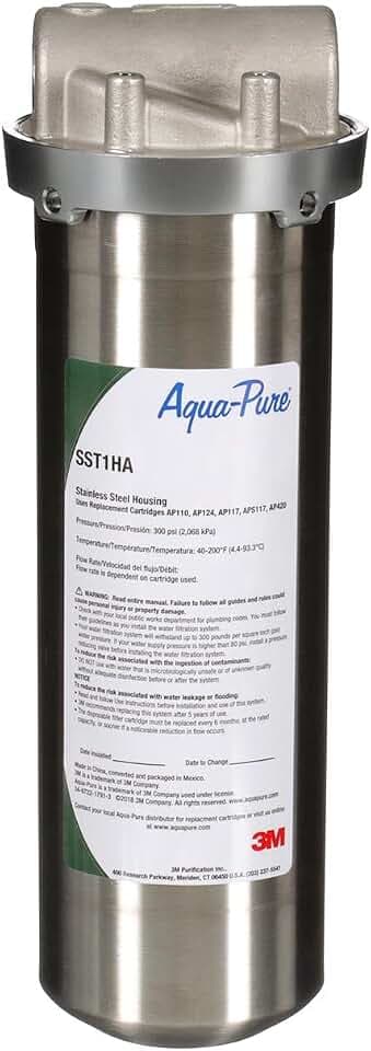 3M Aqua-Pure SST Series Whole House Water Filter Housing SST1HA