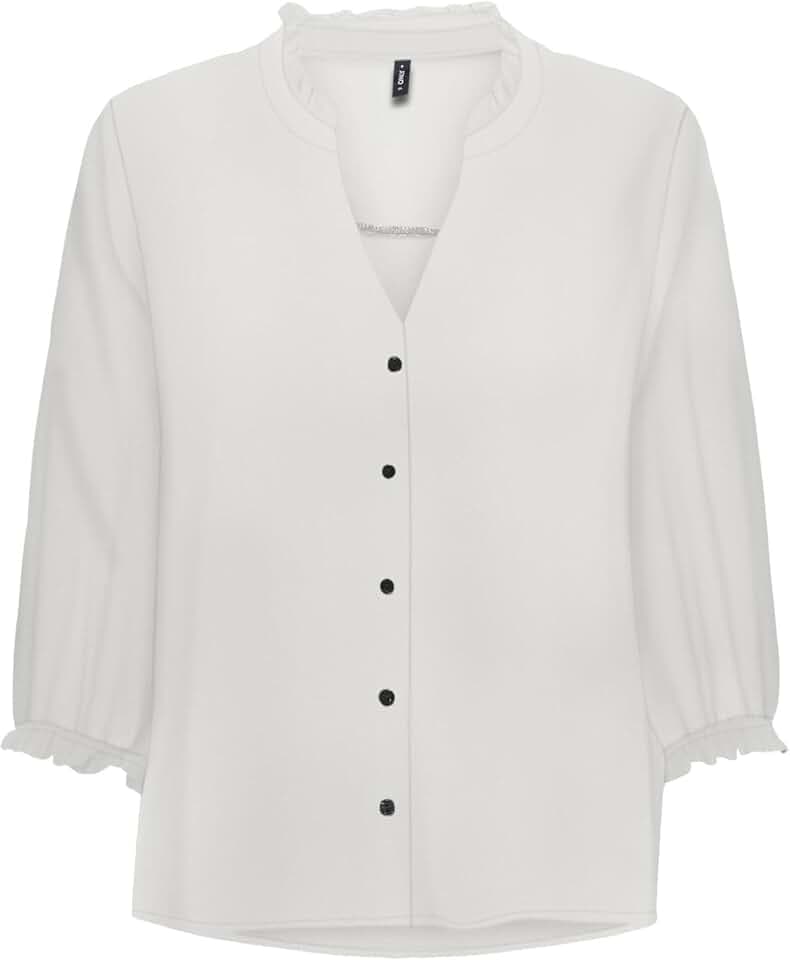 ONLY Damen Onlnova Life Vis 3/4 Rina Top