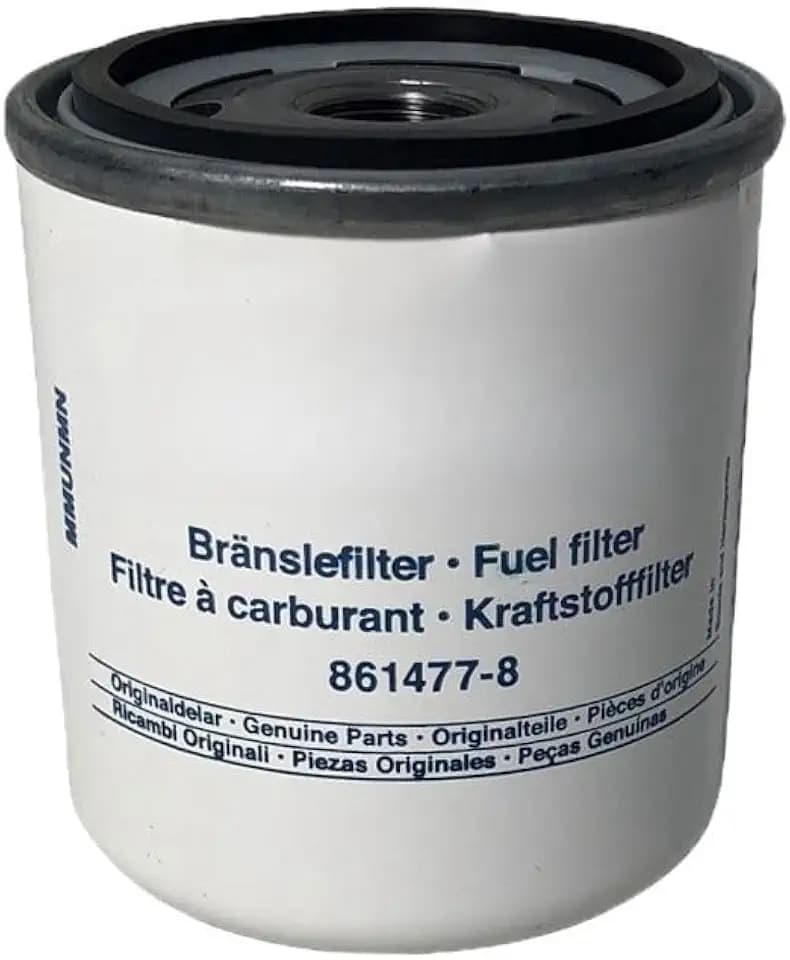 861477 Spin-On Fuel Filter Compatible with Volvo Penta D1 D2 MD2010 MD2020 MD2030 MD2040 MS2A Engine.