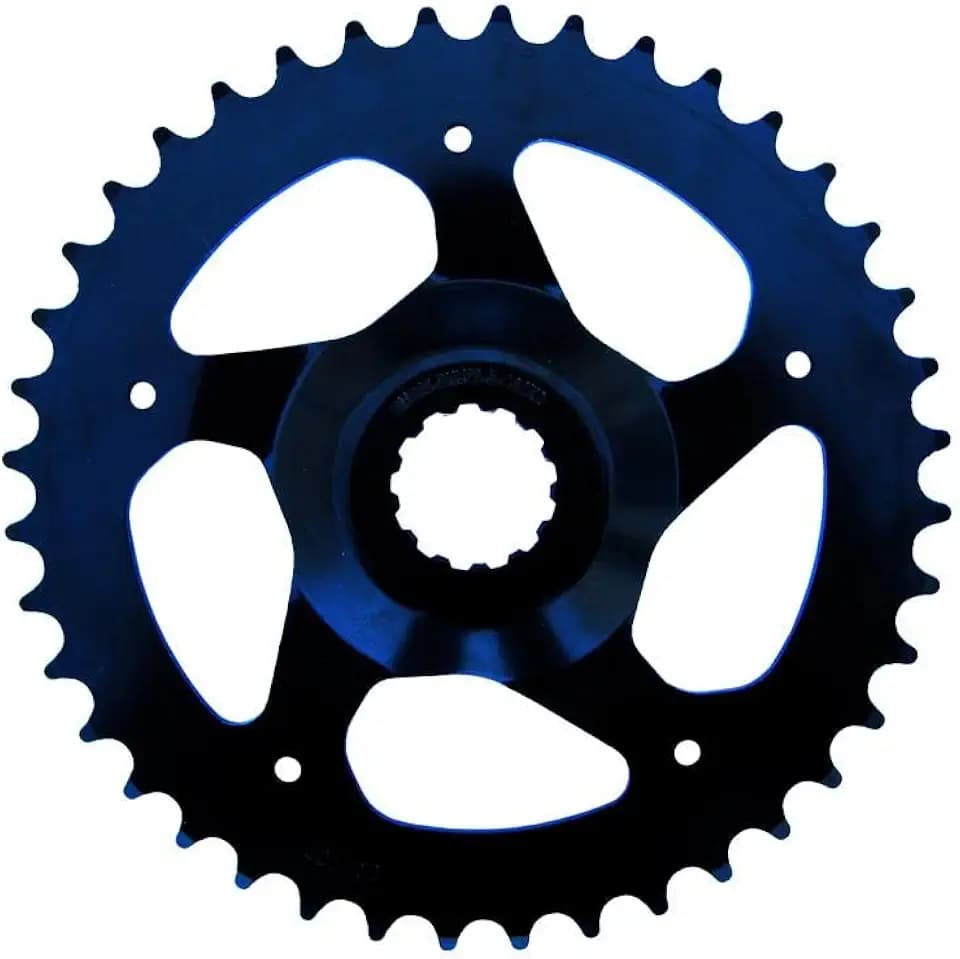 Samox E-Bike Kettenblatt für Bosch GEN 3, für 1/2 x 3/32 & 11/128" Ketten, Kettenlinie 47 mm, Stahl, Schwarz