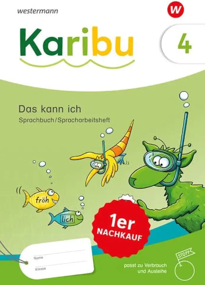 Karibu - Ausgabe 2024: Diagnoseheft „Das kann ich“ Sprache 4 - Nachkauf 1 Exemplar