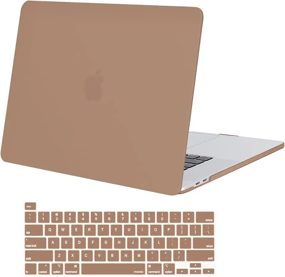 MOSISO Compatible with MacBook Pro 16 inch Case 2020 A2141, Caramel Brown