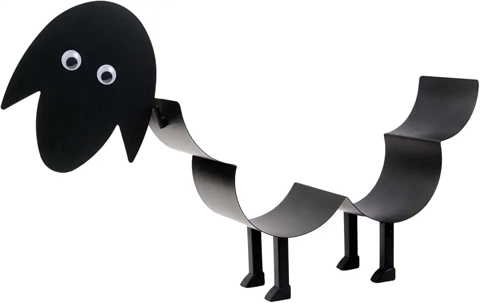 Gadgy Klopapierhalter Schaf - Schwarz