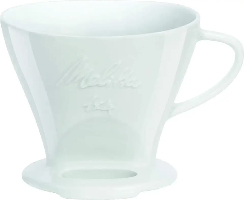 Melitta Porzellan Kaffeefilter weiß 1x4